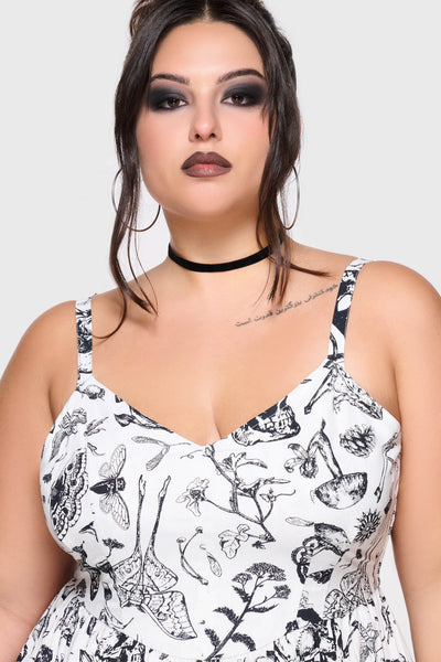 Junniper Maxi Dress [WHITE/BLACK]