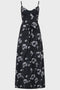 Cottage Chorus Maxi Dress [BLACK AND WHITE]