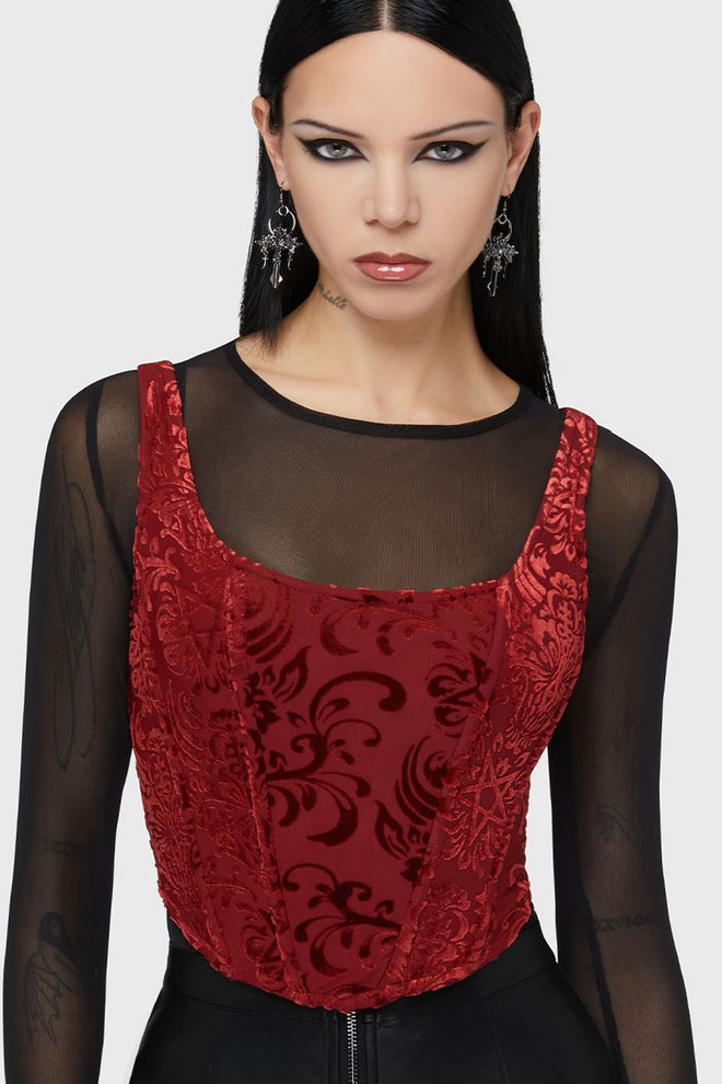 Crimson Bloodlust Corset