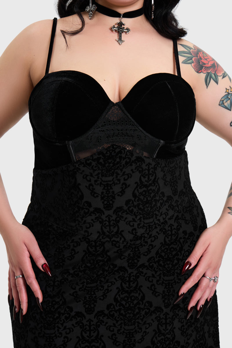 Daemon's Curse Maxi Skirt