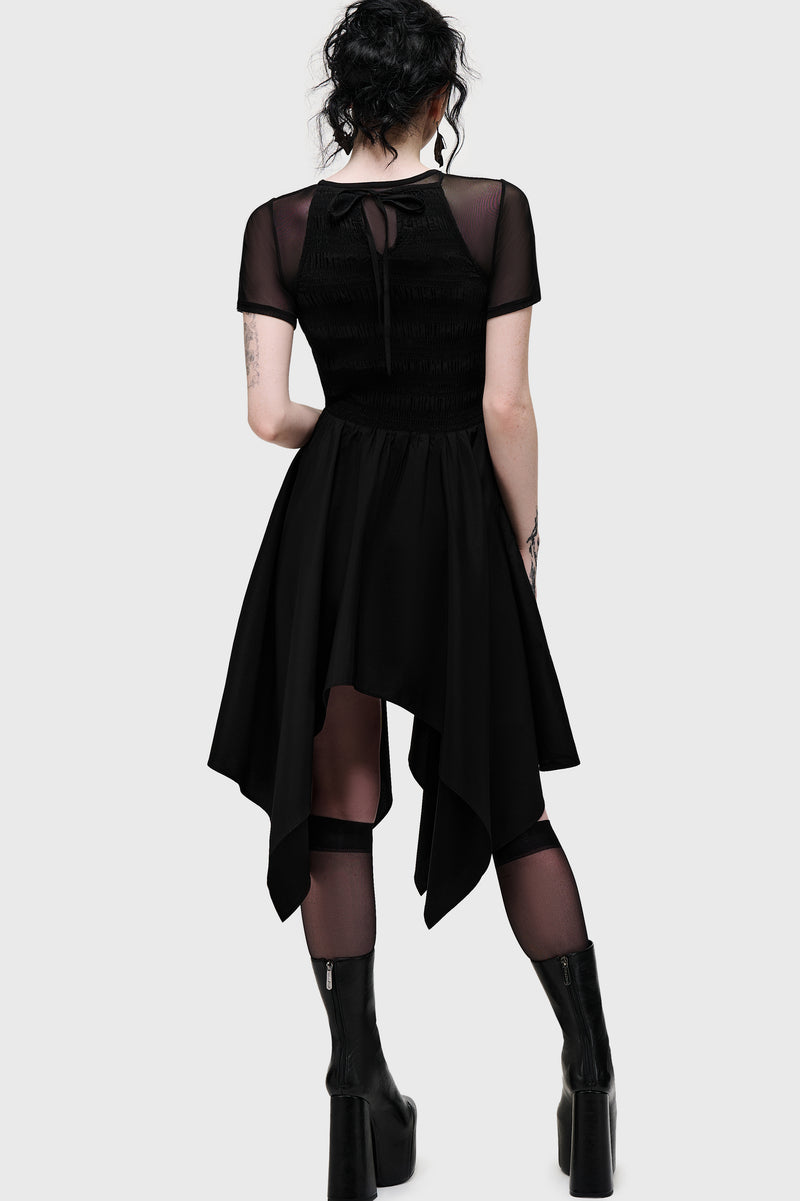 Dark Wings Midi Dress