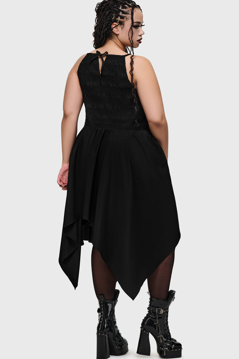 Dark Wings Midi Dress