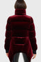 Deadliest Nightvelvet Puffer Coat [RED]