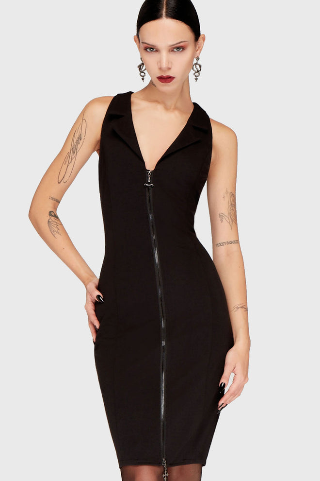 Deathly Desire Midi Dress