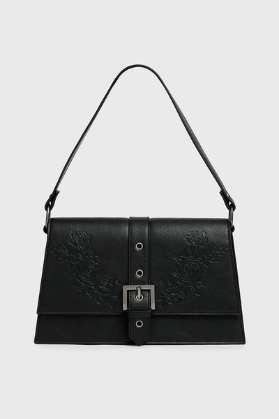 Devil's Darling Debossed Handbag