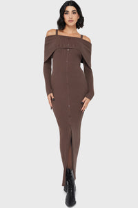 Dusk Empress Dress [Brown]