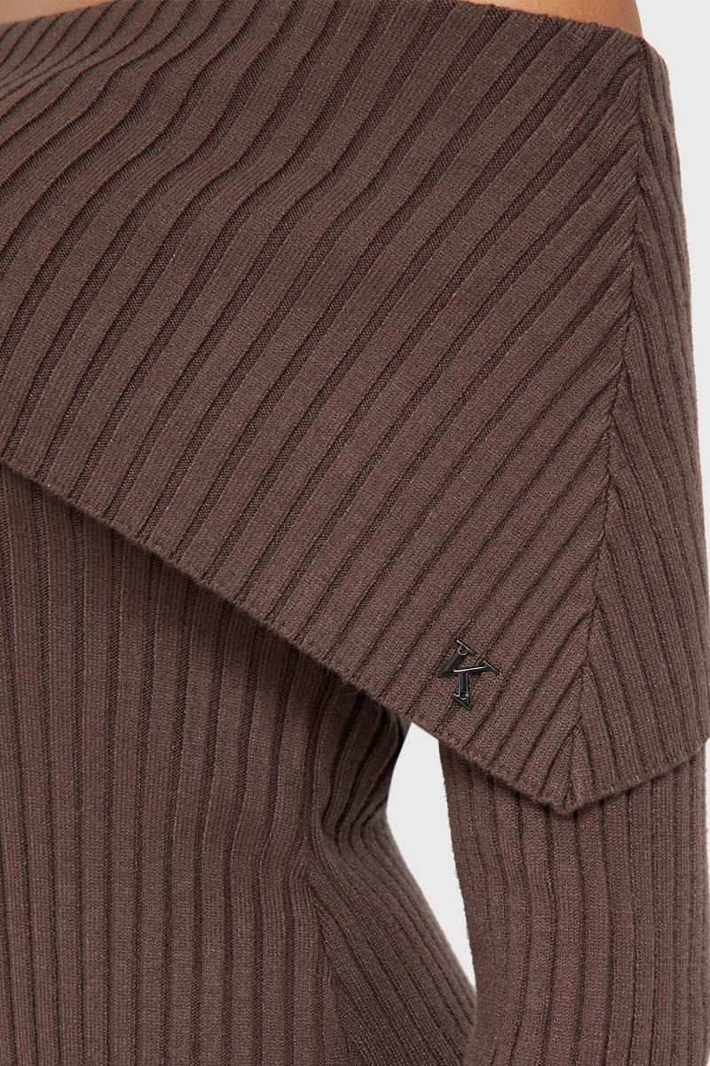Dusk Empress Dress [Brown]