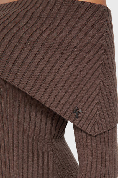 Dusk Empress Dress [Brown]