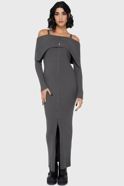 Dusk Empress  Dress [Grey]