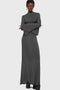 Drenched Grief Maxi Dress [Grey]