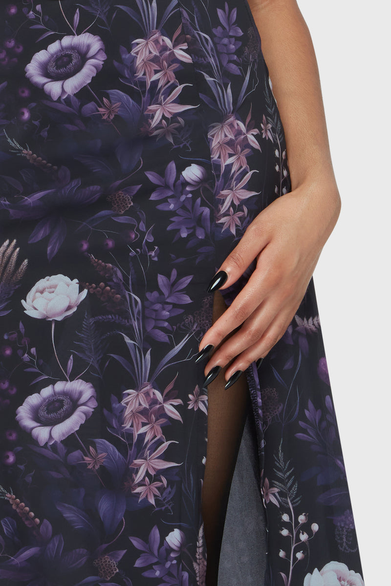 Dusk's Garden Maxi Skirt
