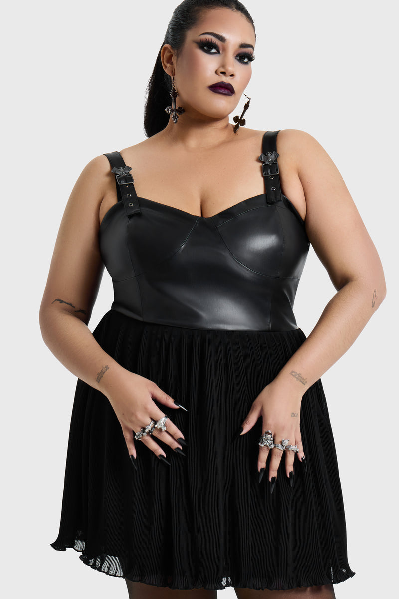 Estria Hex Cupped Mini Dress