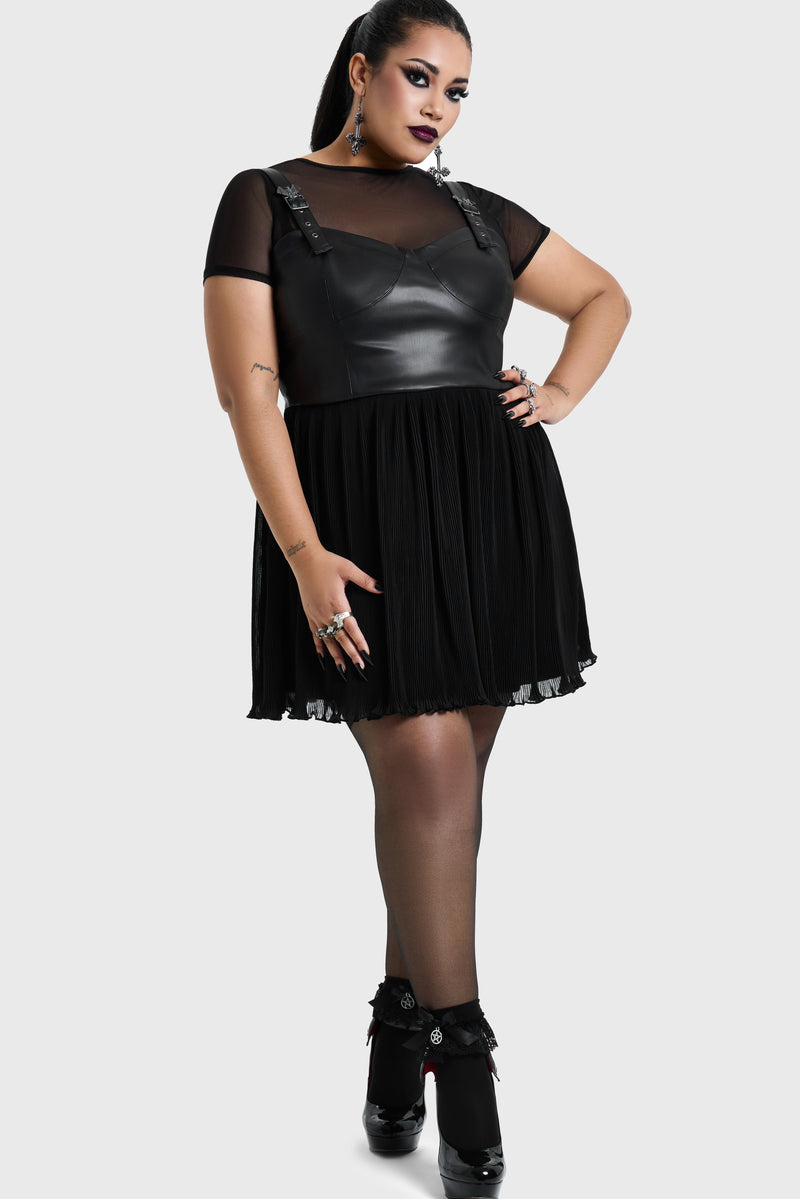 Estria Hex Cupped Mini Dress