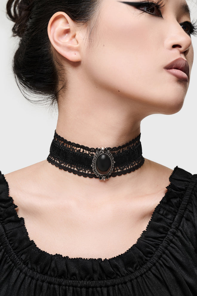Ethel Lace Choker