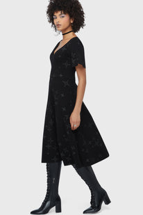 Ethereal Night Midi Dress