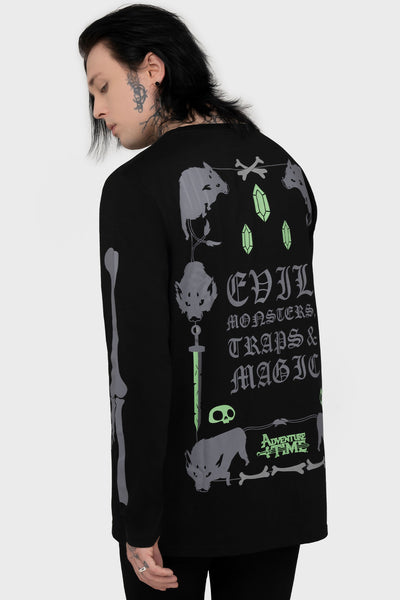 Evil Magic Long Sleeve T Shirt Killstar - Main Image
