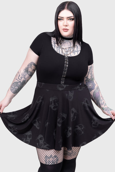 Excellent Day For An Exorcism Skater Skirt