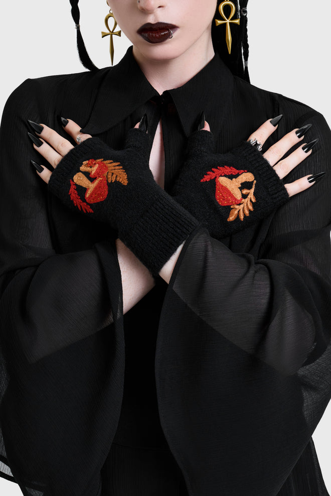Fawna Fingerless Gloves