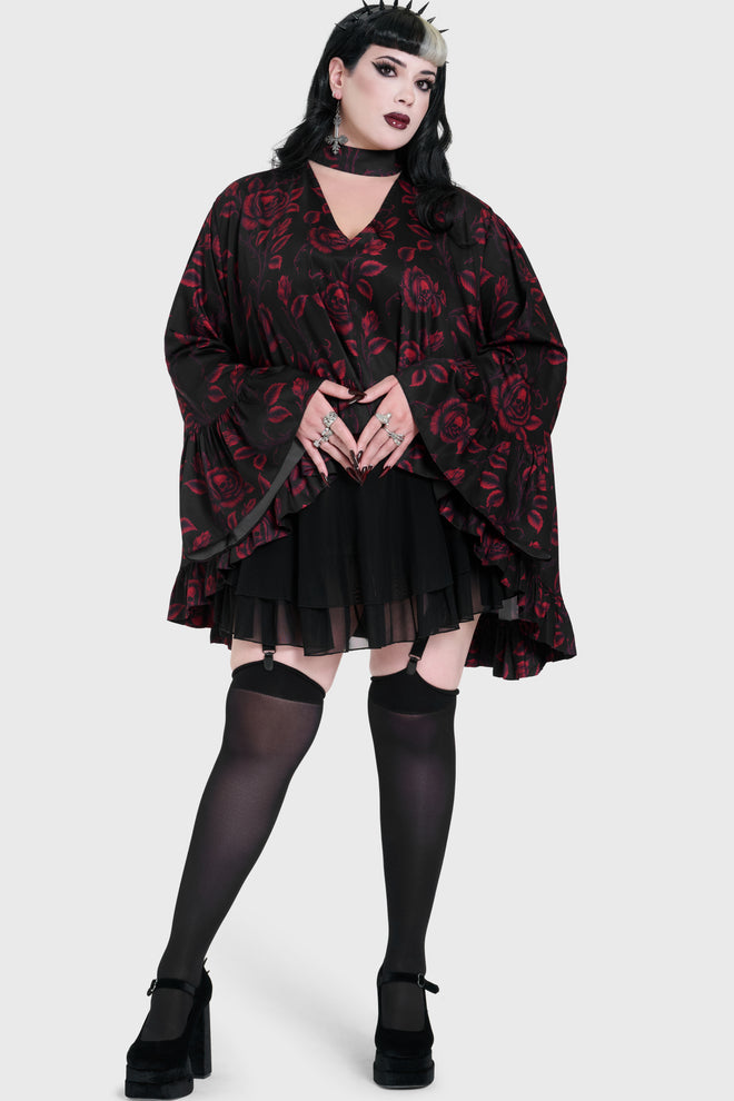 Funeral Rose Blouse