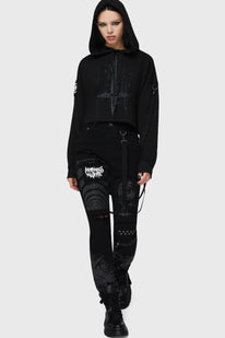 Final Dictvm Crop Hoodie