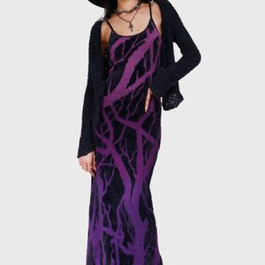 Forest Knit Maxi Dress