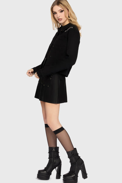 Gaia Adorned Embroidered Jacket