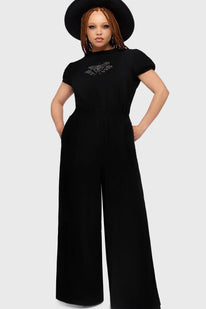Gaia Adorned Embroidered Jumpsuit