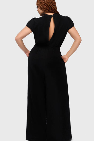 Gaia Adorned Embroidered Jumpsuit