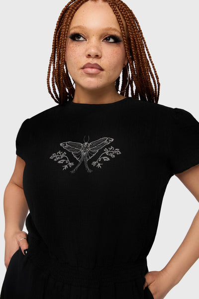 Gaia Adorned Embroidered Jumpsuit