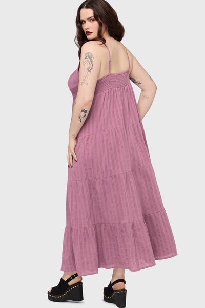 Gaia Adorned Textured Dress