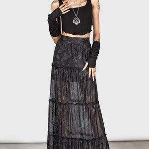 Ghosted Woods Maxi Skirt
