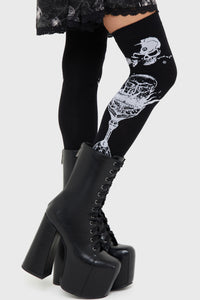Grail Of Loathing Knee High Socks