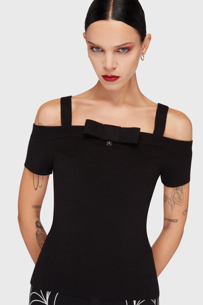 Graveyard Swing Bardot Top