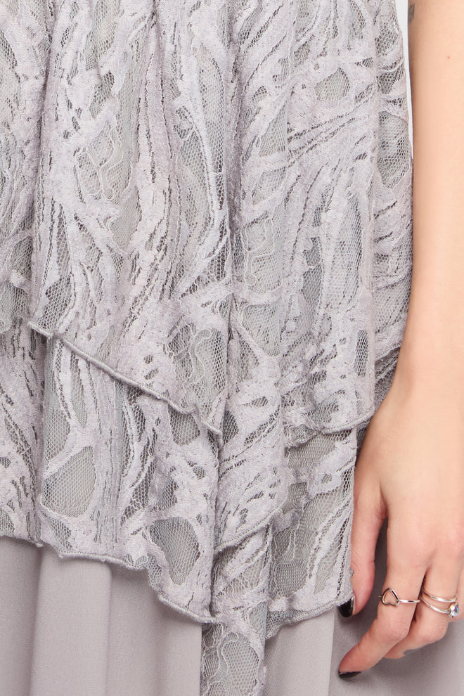 Haunted Union Dress [GREY]