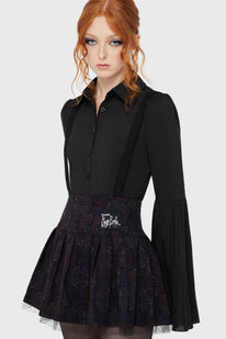 Haunted Phase Pinafore Skirt