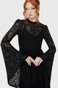 Hecate Lace Maxi Dress [B]
