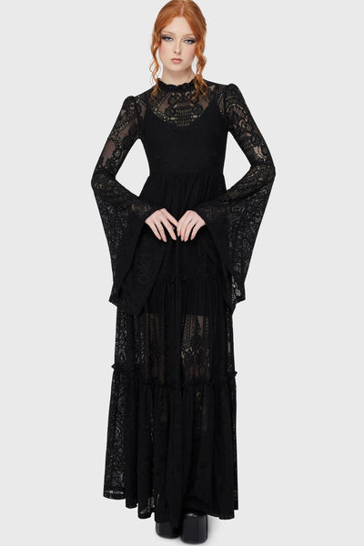 Hecate Lace Maxi Dress [B]