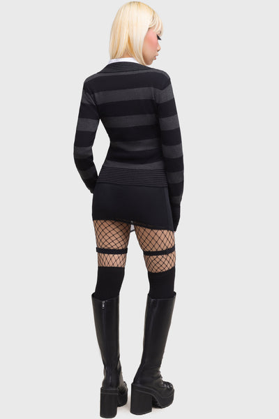 His Infernal Majesty Knitted Top