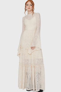 Hecate Lace Maxi Dress | Killstar Hecate Lace Maxi Dress | Killstar