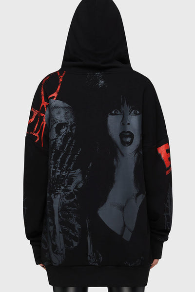 Here Comes Elvira Hoodie