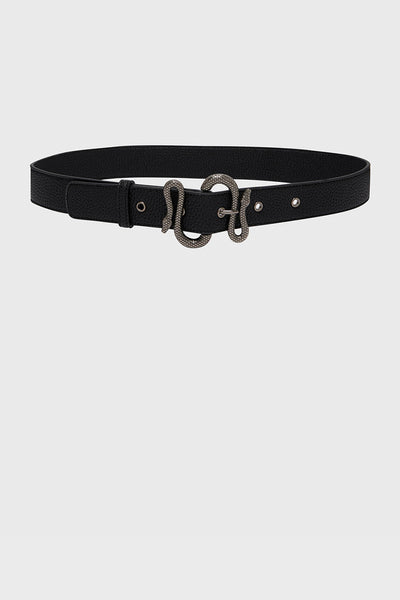 In The Hollow Snake Buckle Belt