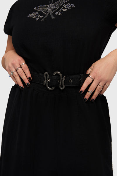In The Hollow Snake Buckle Belt
