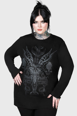 Infernal Ashes Long Sleeve Top [PLUS]