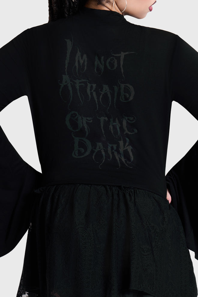 NOT AFRAID LONG SLEEVE TOP