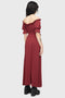 Jocasta Maxi Dress Short Sleeve [RED]