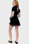 Julienne Velvet Keyhole Dress [B]