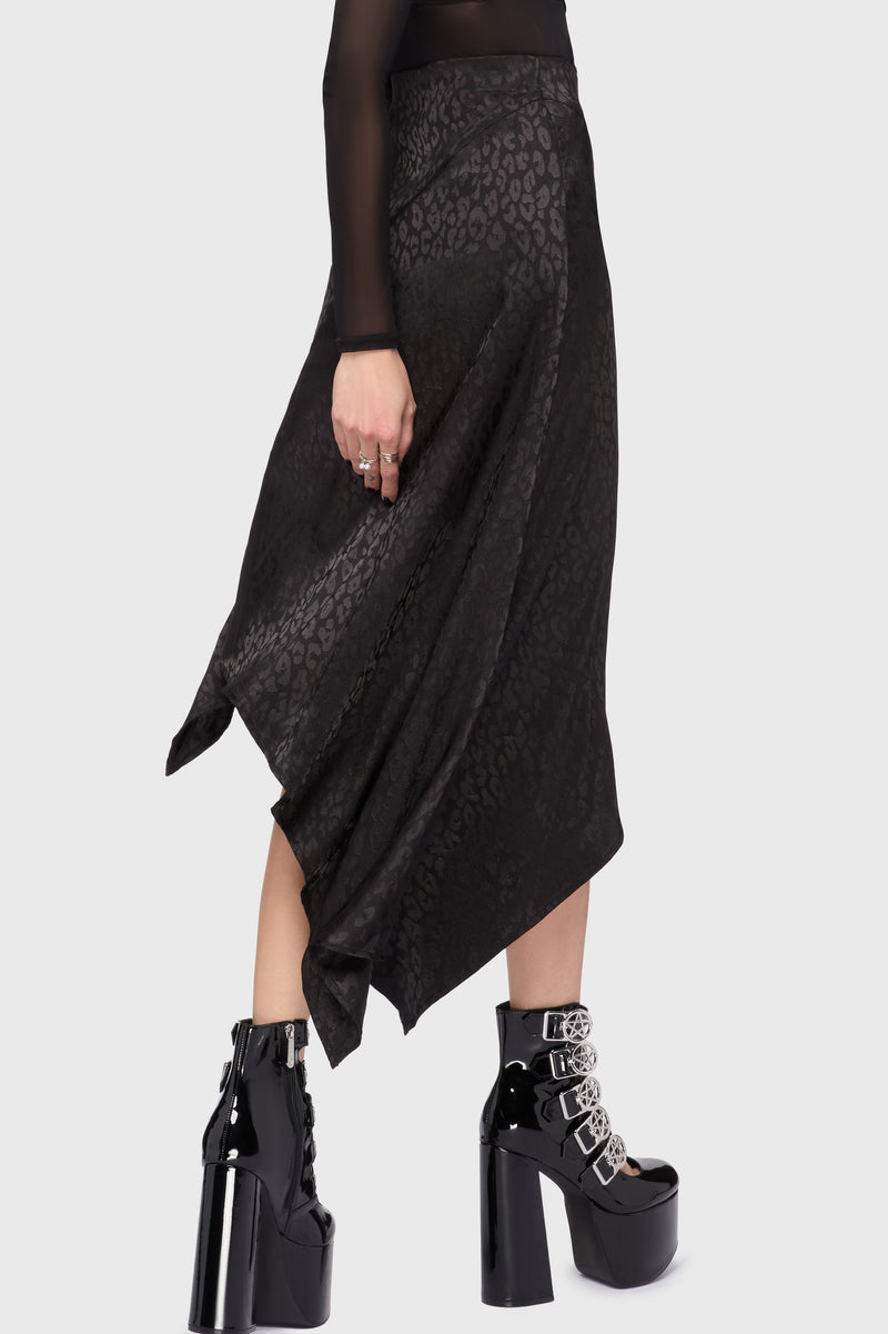 Kihilist Nova Asymmetric Skirt