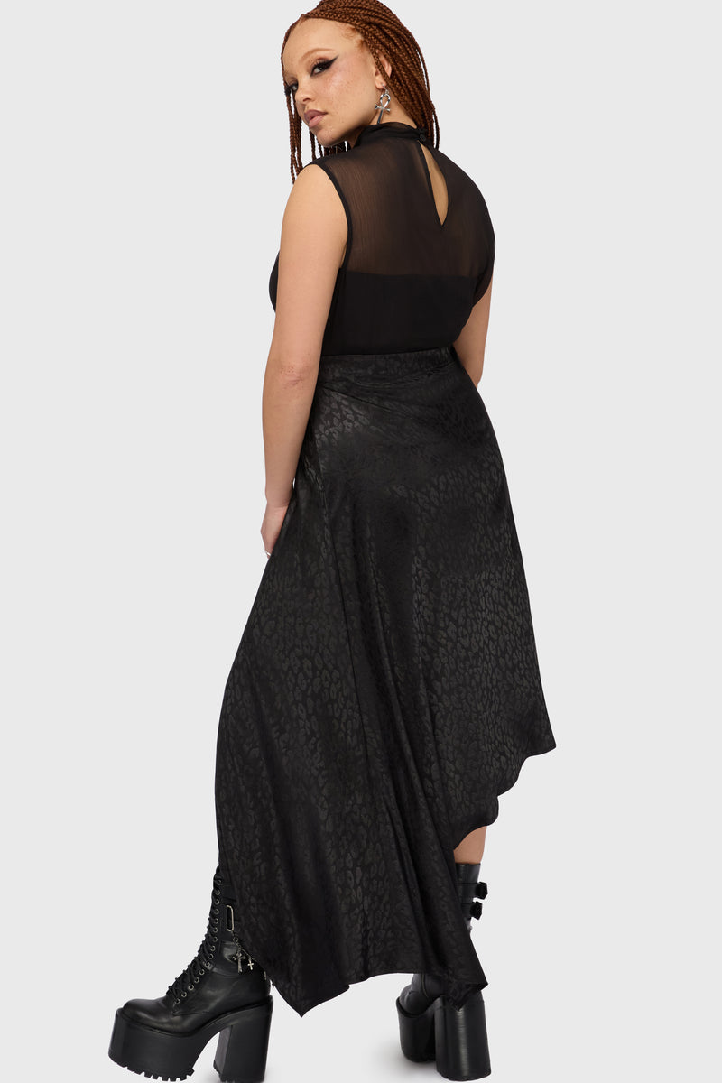 Kihilist Nova Asymmetric Skirt