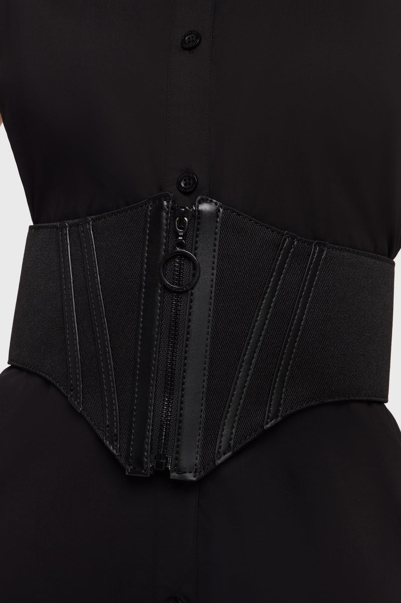 Kihilist Obsidienne Corset Belt