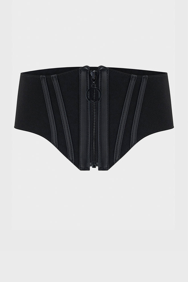 Kihilist Obsidienne Corset Belt